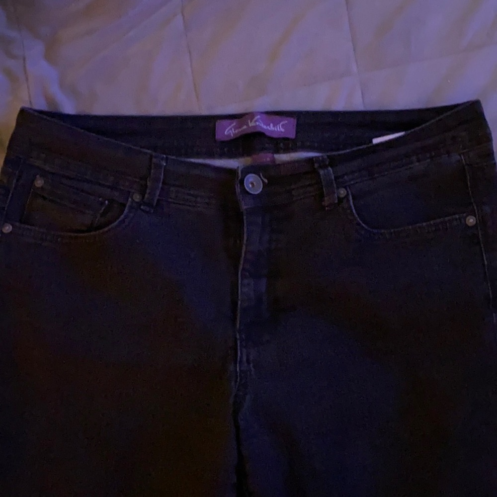 Black jeans Gloria Vanderbilt, size 14P